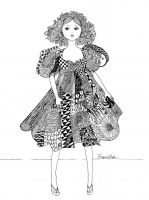 The Zentangled Dress